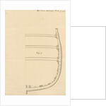 Cross section of a merchant ship by Robert Seppings