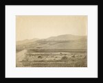 An Italian landscape by Alphonse Bernoud Grellier