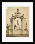 St Bernard's monument, Certosa [earthquake damage] by Alphonse Bernoud Grellier