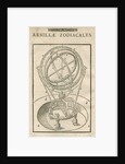 Tycho Brahe's zodiacal armillary sphere by Anonymous