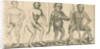 Four 'humanoid' figures from Linnaeus's 'Academic delights' by Anonymous