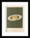 'The planet Saturn (in 1872)' by Cassell & Co