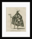 'A New Zealand Warrior in his Proper Dress.' by Thomas Chambers