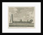 'A War Canoe, of New Zealand' by Richard Bernard Godfrey