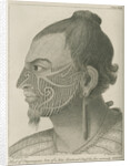 'Head of Otegoowgoow, Son of a New Zealand Chief...' by Thomas Chambers