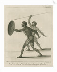 'Two of the Natives of New Holland, Advancing to Combat' by Thomas Chambers
