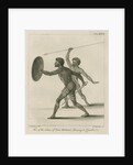 'Two of the Natives of New Holland, Advancing to Combat' by Thomas Chambers