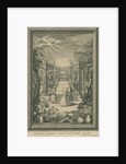 English garden scene by Henry Fletcher