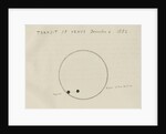 'Transit of Venus December 6, 1882' by Samuel Johnson
