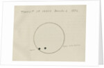 'Transit of Venus December 6, 1882' by Samuel Johnson