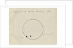 'Transit of Venus December 6, 1882' by Samuel Johnson