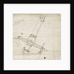 Design sketch for the Great Melbourne Telescope by James Nasmyth