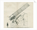 Artist's impression of the Great Melbourne Telescope by W H Wesley