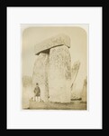 'Stonehenge. Trilithon (B) on the left of the altar stone' by Henry James