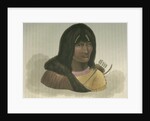 'Portrait of a Stone Indian' by Edward Francis Finden