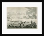 Expedition passing through Point Lata on the ice, June 25 1821 by Edward Francis Finden