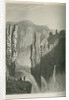'The Falls of Wilberforce, estimated at 250 feet high' by Edward Francis Finden