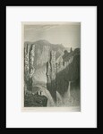 'The Falls of Wilberforce, estimated at 250 feet high' by Edward Francis Finden
