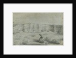 Geologist in a chalk pit by George John Rose