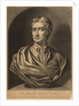 Portrait of Isaac Newton (1642-1727) by John Faber the Younger