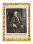 Portrait of Isaac Newton (1642-1727) by George Vertue