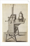 Boyle's second air pump by Anonymous