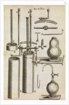 Component parts of Boyle's second air pump by Anonymous