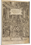 Title page of 'De humani corporis fabrica' by Studio of Titian