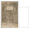 Title page of 'De humani corporis fabrica' by Studio of Titian