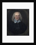 Portrait of Thomas Hobbes (1588-1679) by Jan Baptist Jaspers
