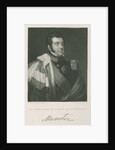Portrait of George Augustus Frederick FitzClarence, 1st Earl of Munster (1794-1842) by W H Cook