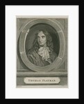 Portrait of Thomas Flatman (1635-1688) by Anthony Walker