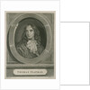 Portrait of Thomas Flatman (1635-1688) by Anthony Walker