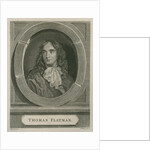 Portrait of Thomas Flatman (1635-1688) by Anthony Walker