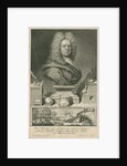 Portrait of Ambrose Godfrey (1680-1756) by George Vertue