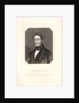 Portrait of James William Gilbart (1794-1863) by Henry Adlard