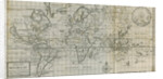 Map of William Dampier's circumnavigation of the world, 1703 by Anonymous