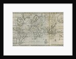 Map of William Dampier's circumnavigation of the world, 1703 by Anonymous