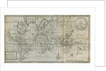 Map of William Dampier's circumnavigation of the world, 1703 by Anonymous