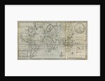 Map of William Dampier's circumnavigation of the world, 1703 by Anonymous