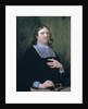 Portrait of Henry Oldenburg (1612-1677) by Jan van Cleve
