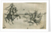 Firework display depicting St George fighting the dragon by Anonymous