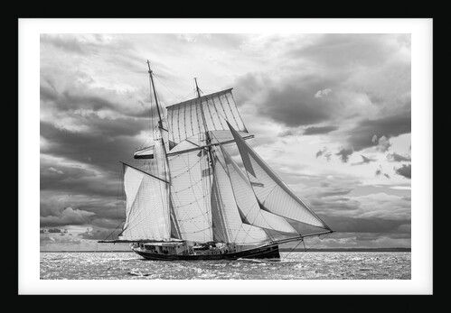 Schooner Wylde Swan by Richard Sibley