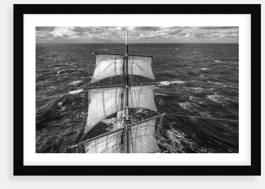 Brig Morgenster by Richard Sibley