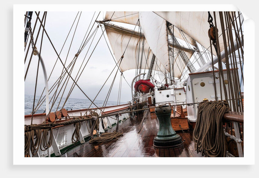 Barque Statsraad Lehmkuhl by Richard Sibley