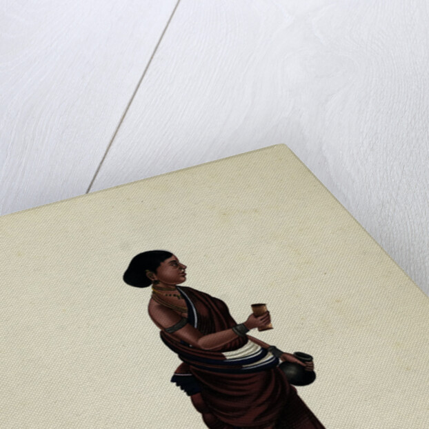 Oil Seller's Wife by Indian School