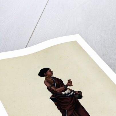 Oil Seller's Wife by Indian School