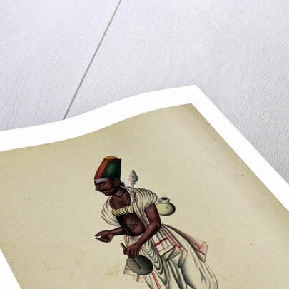 Mullebar Beggar by Indian School