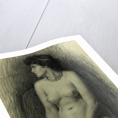 Standing Female Nude by Thomas Bromley Blacklock