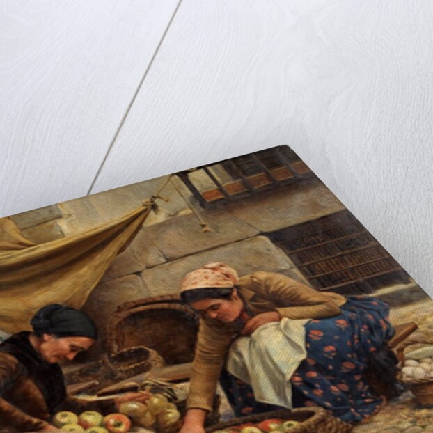 Spanish Market Women at Bilbao by Eusebio Perez de Valleurca